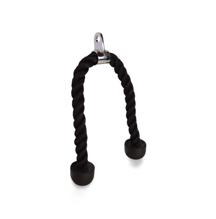 Tricepsrep svart, 100 cm