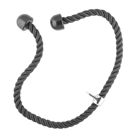 Tricepsrep svart, 138 cm