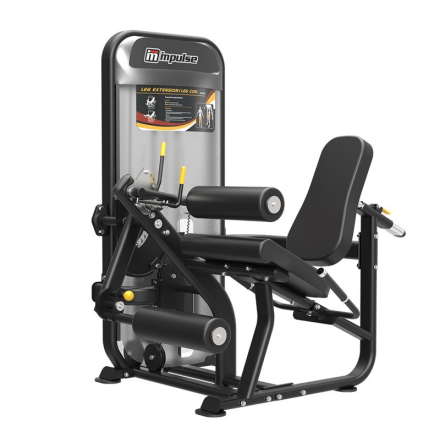 Dual Leg Extension/Leg Curl Black PL9019 , 113 kg