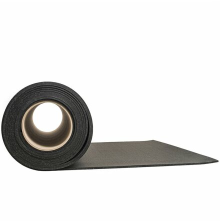 Gymgolv 8mm Svart/Gr 10m/rulle