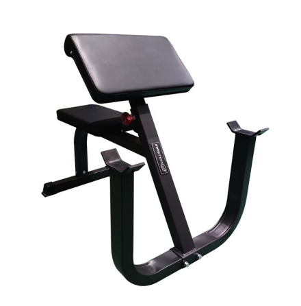 Deluxe Preacher Curl Black, Master Fitness