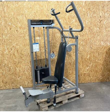 Sittande Ryggdrag 80 kg, Nordic Gym 105SE