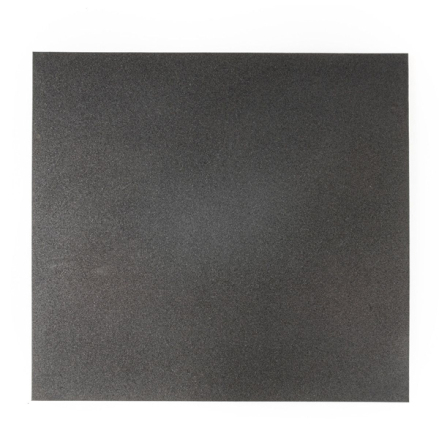 Gummigolv raka kanter 25mm, svart 1x1m Solid Botten