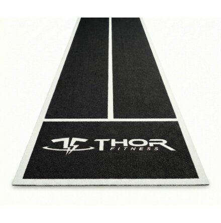 Konstgr�s / Turf 2 x 16,1m Svart med m�lade avst�nd