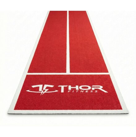 Konstgr�s / Turf 2 x 16,1m R�d med m�lade avst�nd