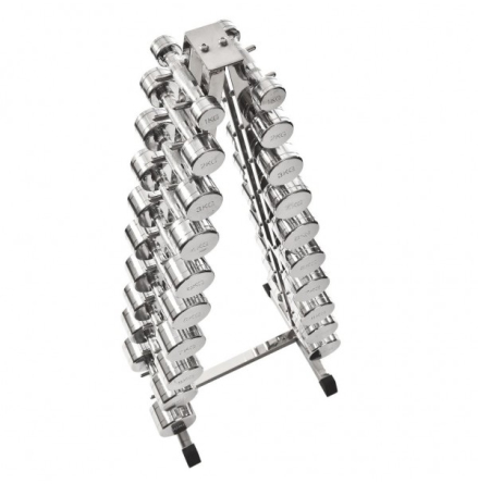 Kromhantlar 1-10 kg inkl. stll