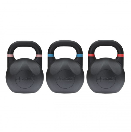 Kettlebell Competition Black 8-48 kg