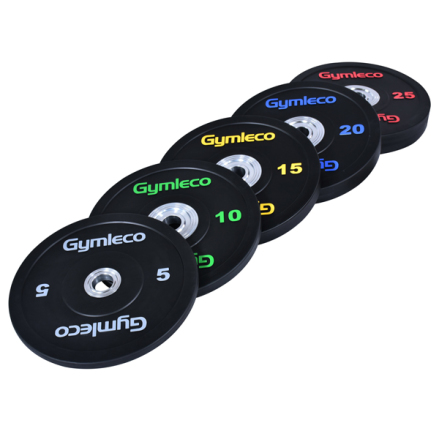Gymleco Bumper vikter, svarta (50 mm )