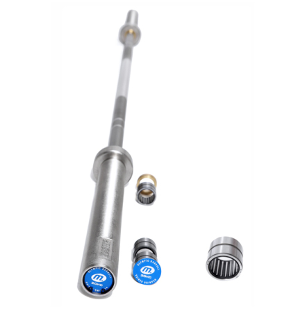 Internationell skivstng Silver 220 cm, 28 mm grepp