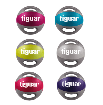 Tiguar Medicinboll med handtag 5-10 kg
