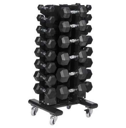Hantelstll 4-sidigt 14-par 1-20 kg