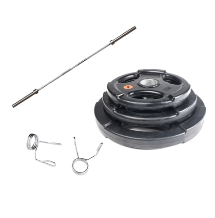 Int. skivstngsset 127,5 kg 