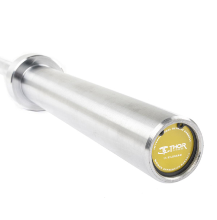 Women&#39;s Olympic Apprentice Bar, 201 cm, 25 mm grepp, 15kg/400kg